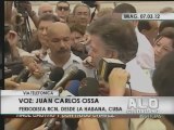 Información desde La Habana sobre encuentro entre Santos y Chávez
