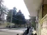 فري برس الحسكه مقطع اطلاق النار على الناس في مدينة سرى كانيه 7 3 2012