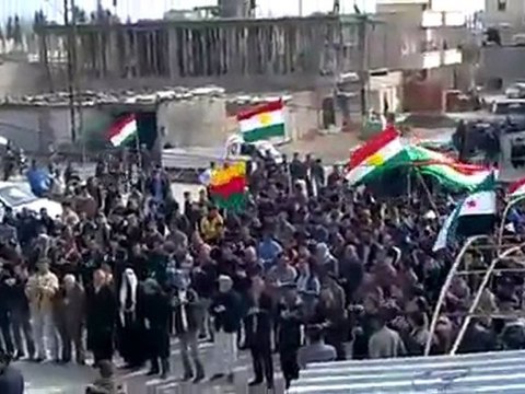 فري برس الحسكه مظاهرة سري كانيهراس العينالاربعاء 7 3 2012