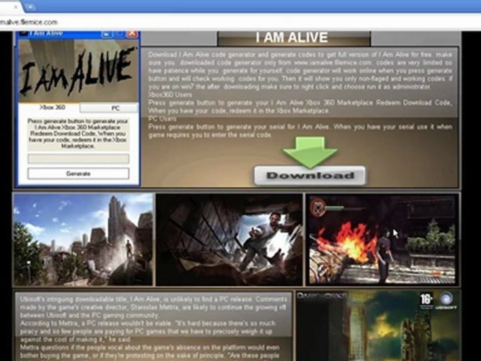 I Am Alive Serial