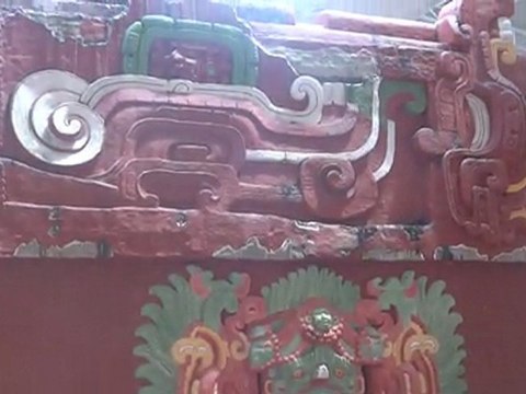 Honduras: Le superbe musée Maya de Copan.