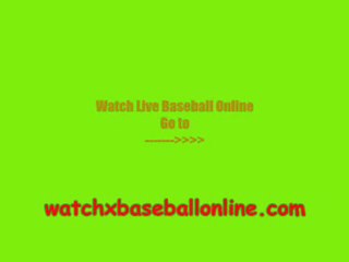 watch live Atlanta vs Washington MLB Match Online