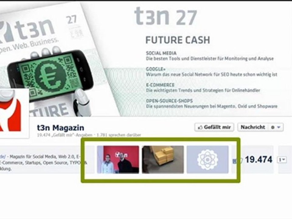 Veränderung Timeline Facebook für Unternehmen
