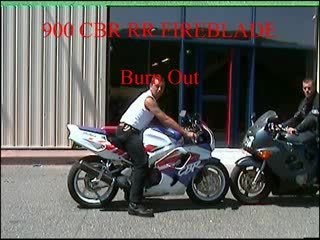 900 CBR Burn