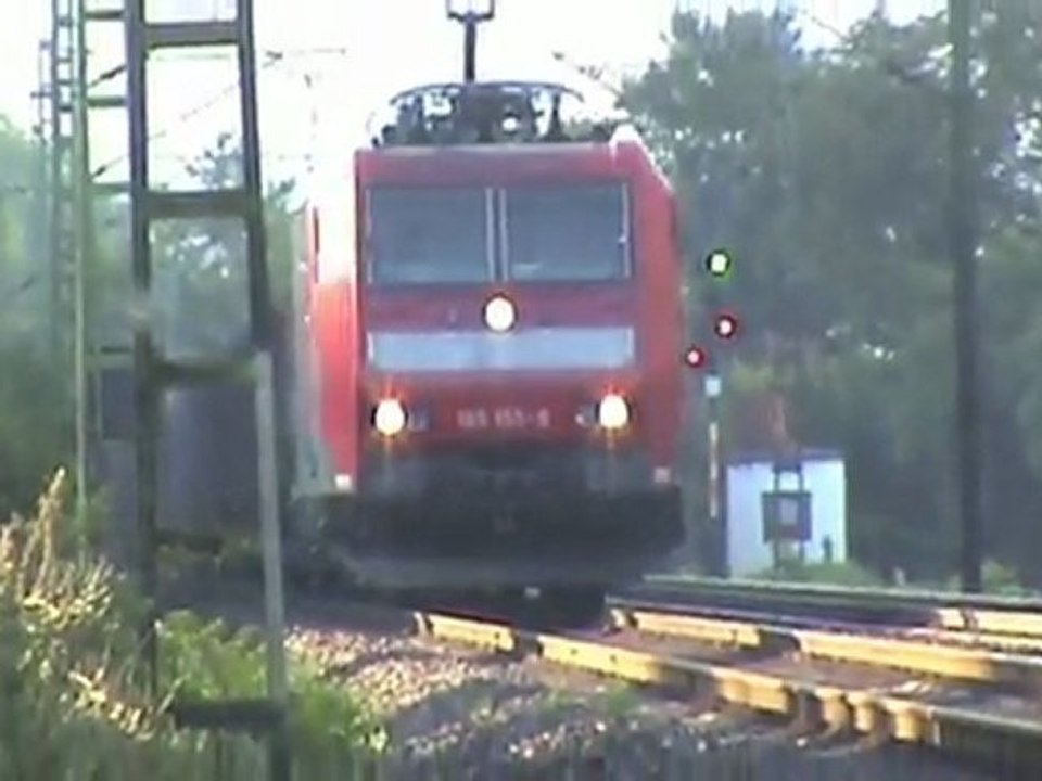 Zweimal BR185 bei Leubsdorf