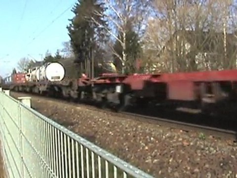 MRCE BR189, BR110, BR140, BR185, Reihe482, Class66, BR143 und BR425 bei Bonn Beuel Süd