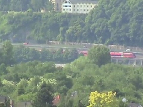 SKL, BR152, BR143, BR101, BR644, BR460, ICE, BR185, BR203, BR425 bei und gegenüber von Unkel