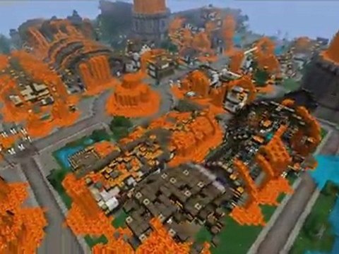 Minecraft : MHM sous les flammes