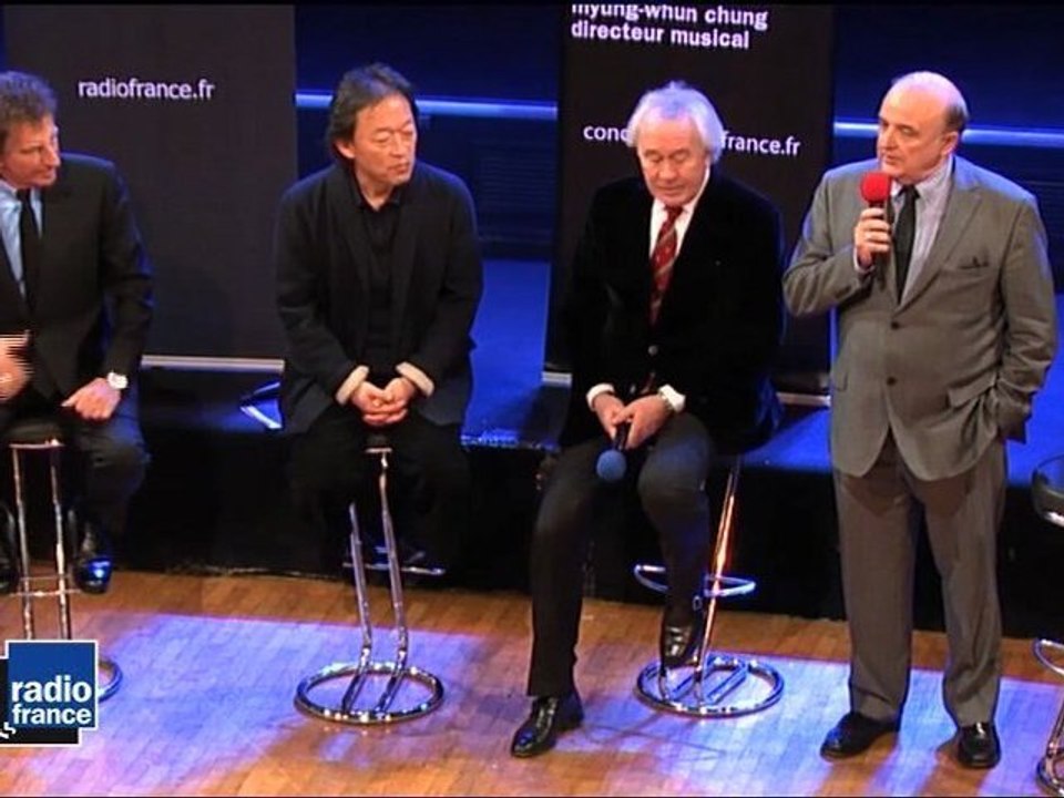 Conférence de presse de l'Orchestre Philharmonique de Radio France