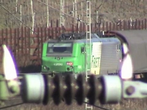 SKL, SNCF Prima, BR151 Doppeltraktion, BR185 und BR425 bei Kattenes a.d. Mosel