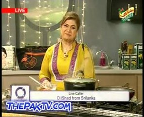 Masala Mornings with Shireen Anwar [Memni Karhi |8th March 2012-3