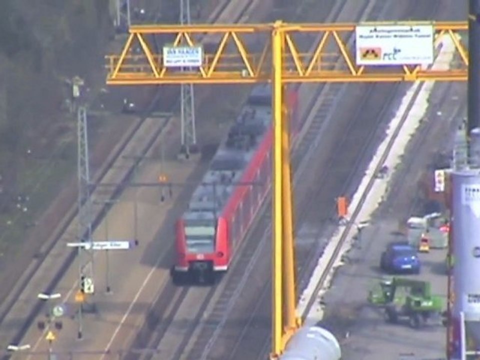 BR212, 2x BR185, BR143, BR425 Ediger Eller Kaiser-Wilhelm-Tunnel