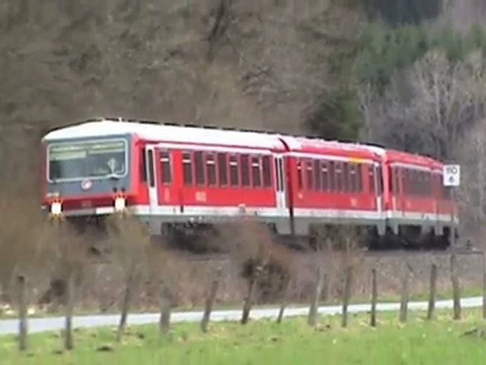 Dampfspektakel 2010 Plandampf Eifelstrecke Birresborn 03.04.10