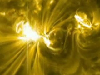 Impressive footage shows powerful solar explosion