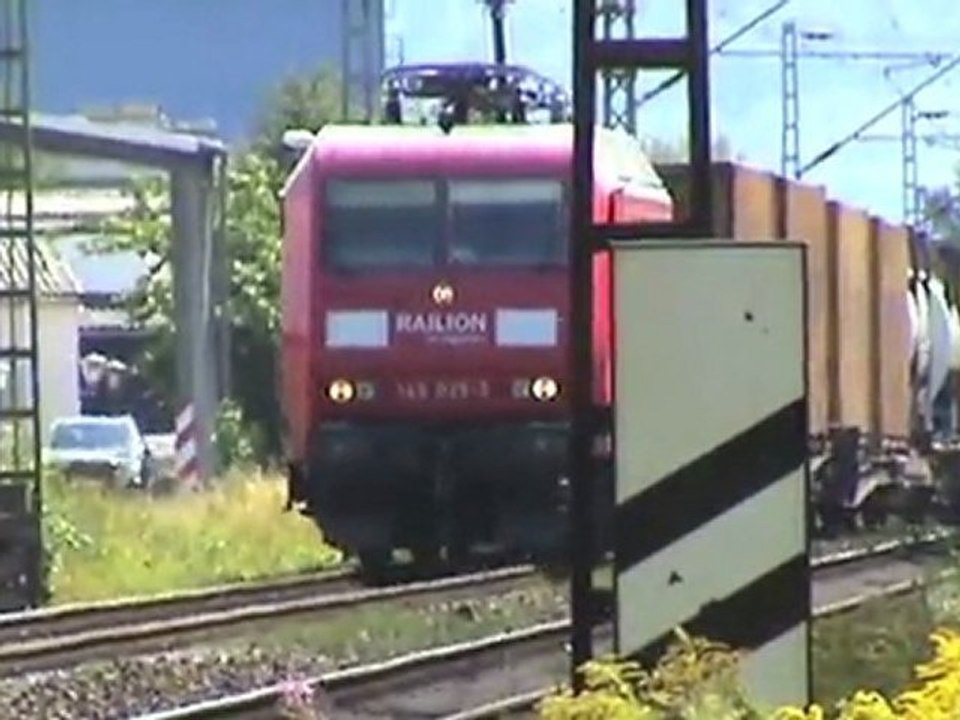 BR155, BR145, BR151, BR425, BR143 bei Bad Hönningen am Rhein