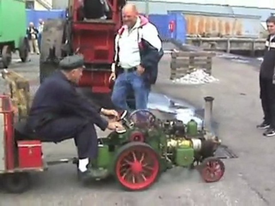 Dänische dampfwalze treibt dampfsteinbrecher an 002