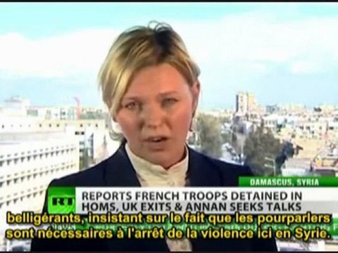 Syrie : Silence Des Média sur les Militaires Français Arretés à Homs