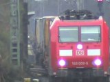 Swiss Cargo Re482 Doppeltraktion, BR185, BR120, 2x BR101, BR146, BR460 Bahnhof Brohl
