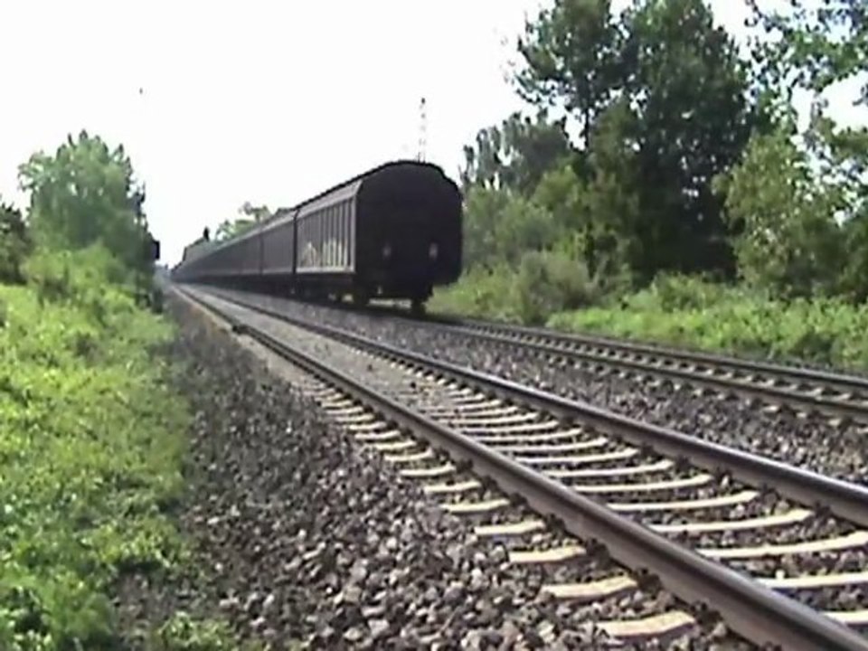 BR155, BR189, BR151, BR152, 2x BR185, 2x BR143, 2x BR425 zwischen Unkel und Erpel