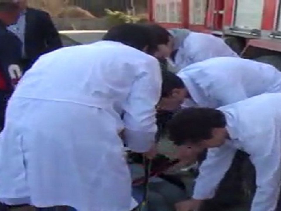 ANADOLU LİSESİ YANGIN TATBİKATI