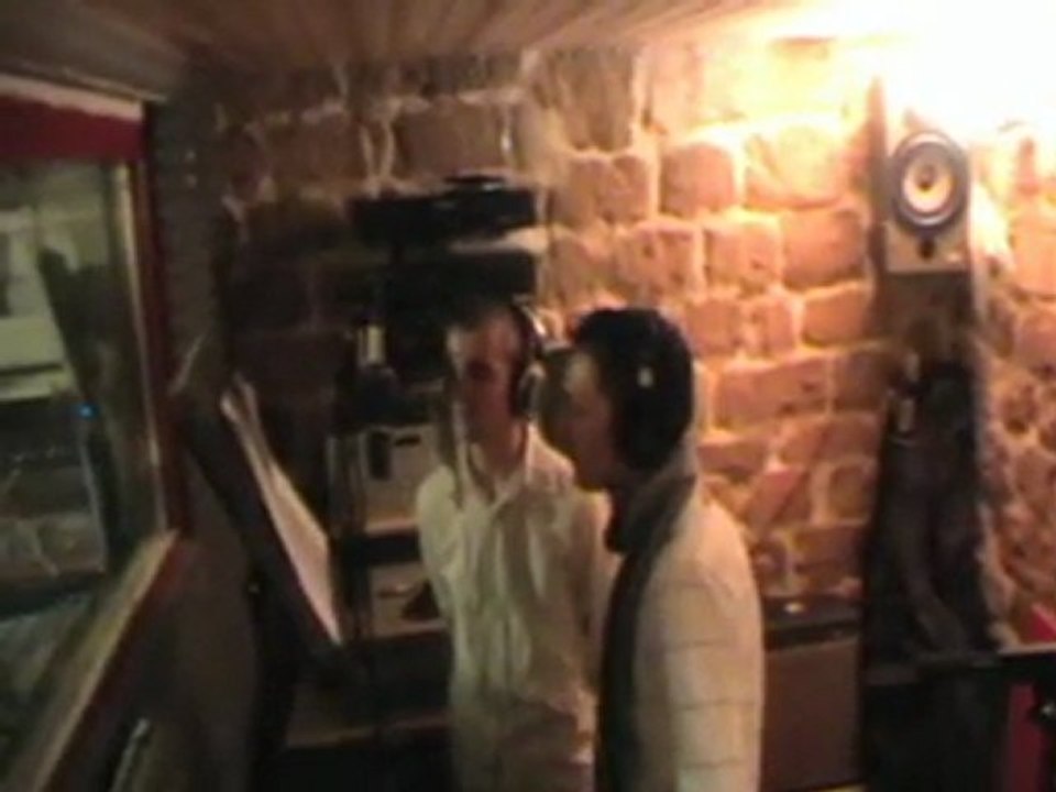 Jonathan Sulyvan et Fabien - L'ultime Espoir en studio