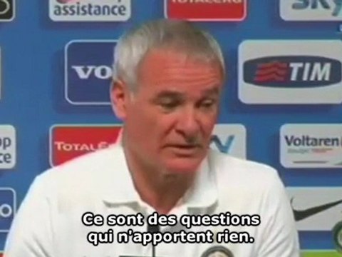 L'Inter et Ranieri sont déterminés
