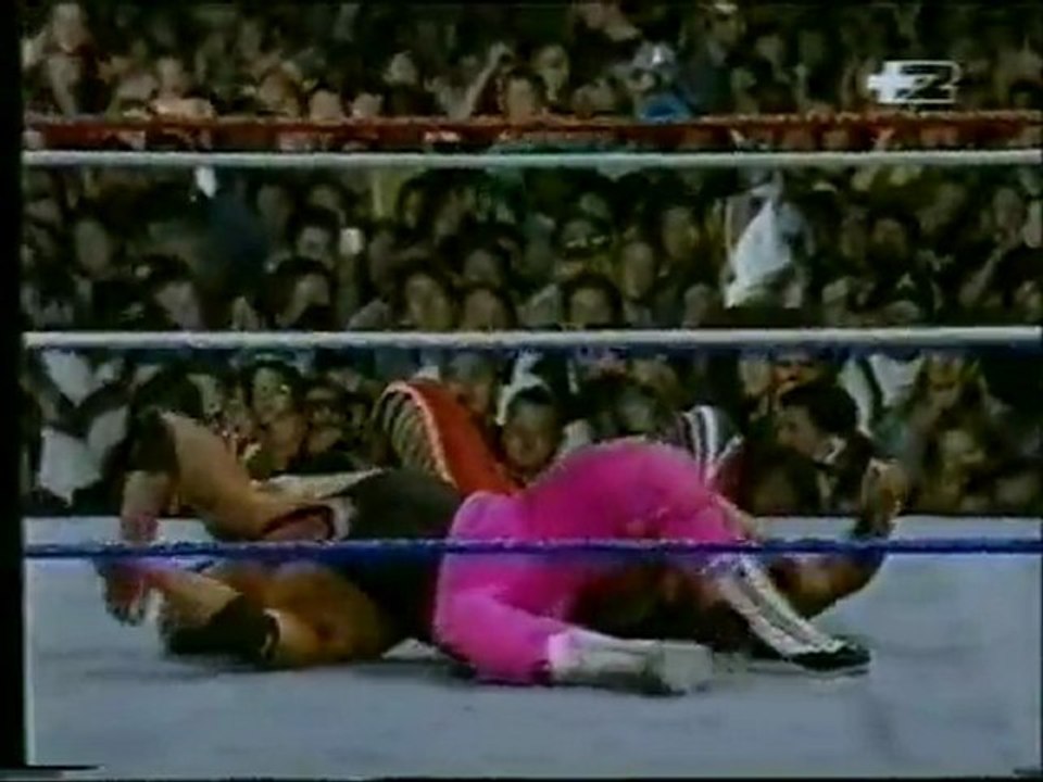 Bret Hart vs British Bulldog (parte finale) (commento di Dan Peterson)