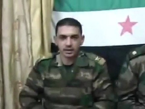 فري برس حمص انشقاق ابن الرستن الملازم سليمان محمد حيدة 8 3 2012