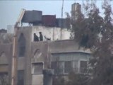 فري برس دمشق قابون انتشار القناصة على أسطح الأبنية  8 3 2012 ج2