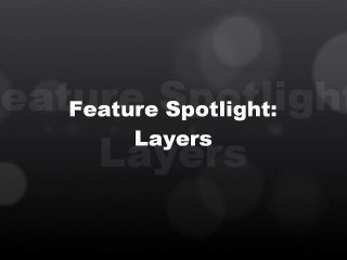 NShape - Feature Spotlight Layers