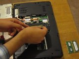 RAM Memory Upgrade of Dell Inspiron 1545 Laptop Computer, How to install Dell Inspiron 1545 RAM Memory Upgrade