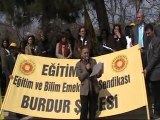 Burdur Eğitim Sen 8 Mart'ı Kutladı