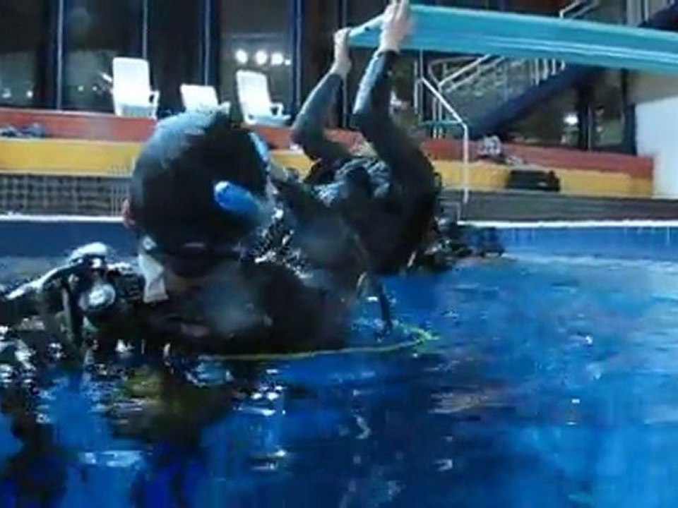 Plongée en fosse Piscine du KIRSCHBERG Luxembourg 7mars 2012