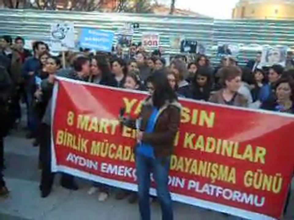 8 MART DÜNYA EMEKÇİ KADINLAR GÜNÜ BASIN AÇIKLAMASI 2
