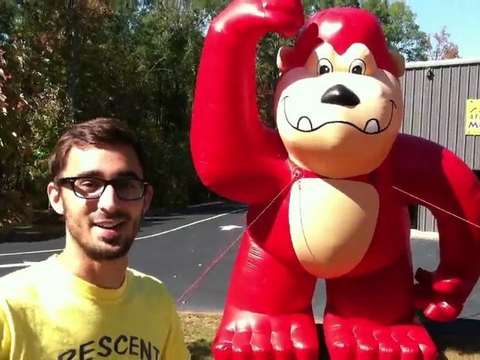 He Will Devour Them - Inflatable King Kong - How To Advertising Affordably And Effectively