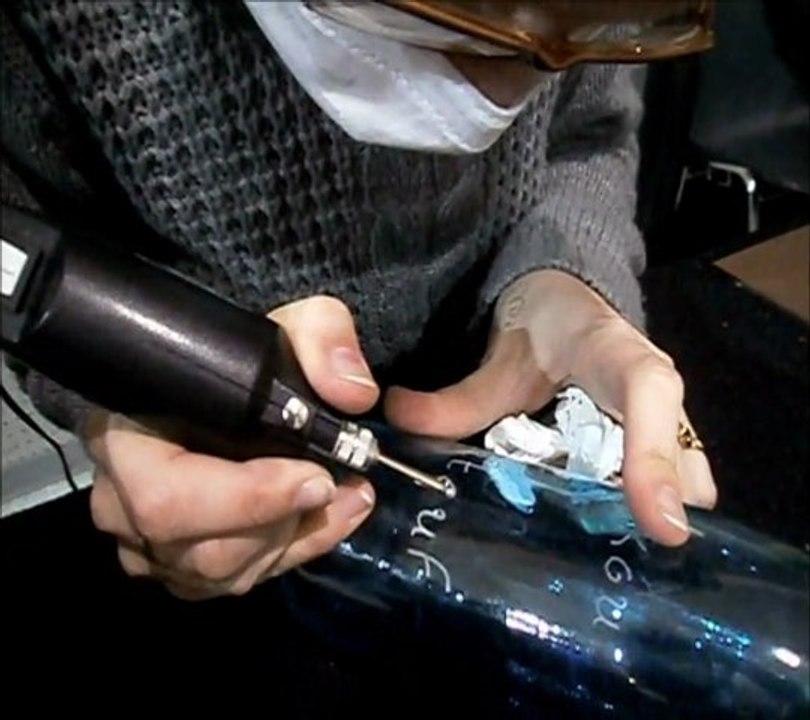 Démonstration de Gravure sur Verre