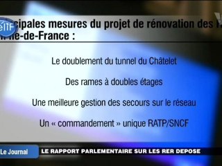 Le rapport parlementaire sur les RER déposé (Cergy)