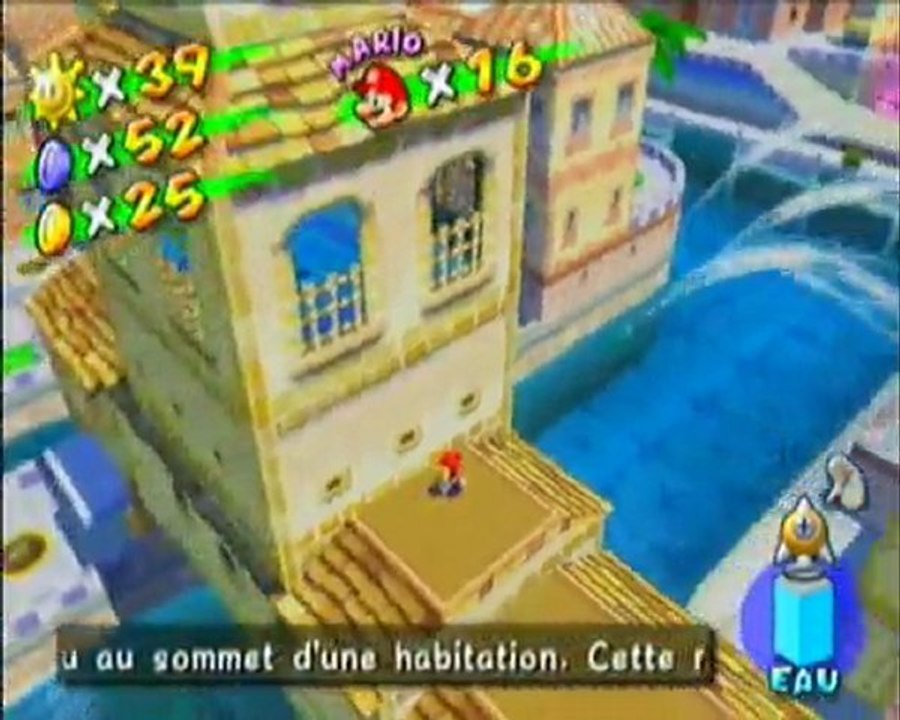 Super mario sunshine 12) Nettoyage du soleil géant^^