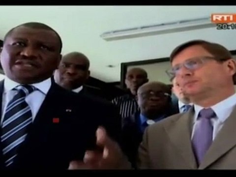 Lutte contre drogue: hamed bakayoko séance travail avec coordonnateur projet