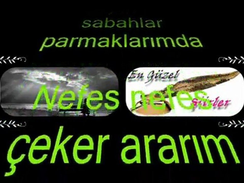 En Güzel Aşk Şiiri - Ararım Seni