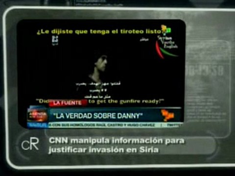 (VIDEO) Video de corresponsal de CNN demuestra montaje para justificar invasión contra Siria 07.03.2012
