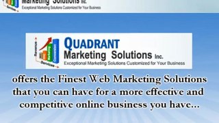 The Finest Web Marketing Solutions