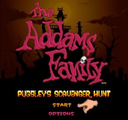 [Retro Test] Adams Family : Pugsley's Scavenger Hunt