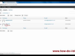 Reset Wordpress Password