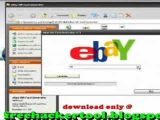 Free Ebay Gift Card Generator Free Download 2012