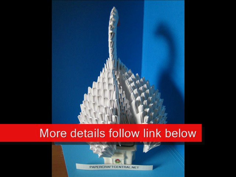 3D Origami Bird