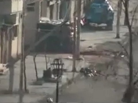 فري برس حمص باب السباع العدوية تمركز الدبابات ونصب حواجز بالشوارع