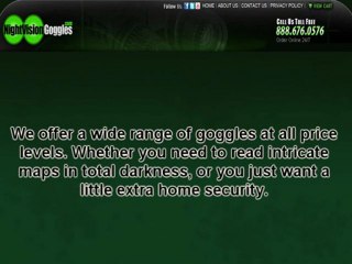 Buy Night Vision Goggles Today!