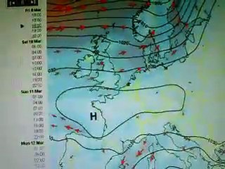 Prévision météo du vendredi 09 mars 2012 de Gig