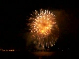 Feu d'artifice sur le Lac Majeur